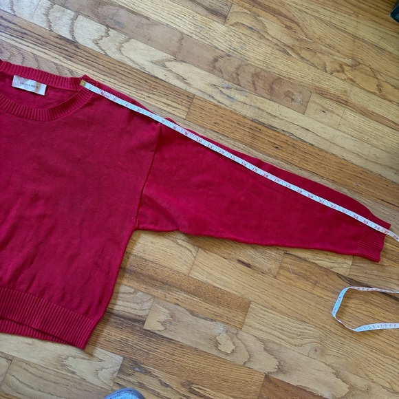 ✨SOLD✨Shaina Mote cropped red sweater size xs - Picture 8 of 11
